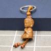 Success Buddhism Buddha Guanyin Engraving Bag Pendant Keychain Keyfob Car Accessories Key Ring