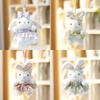 Plush Bunny Toy For Girls With Polyester Fill Cozy Gift For Children