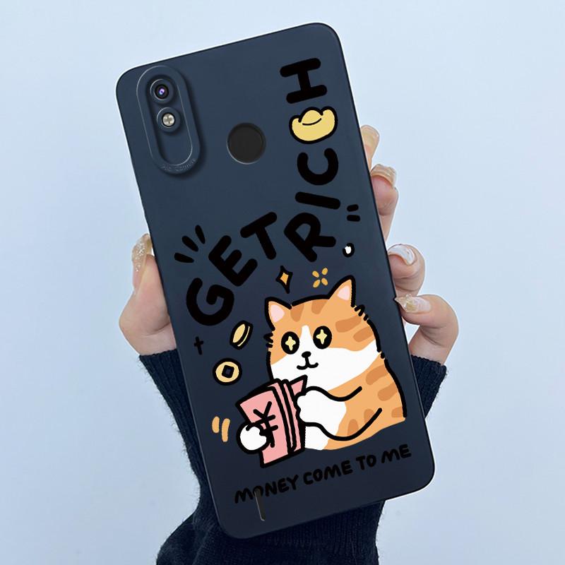For Tecno Spark 4 Lite KC8S / Pop 3 Plus Casing Spark4 Lite Silicone Phone Case Sweet Printing Shell Lovely Painted Back Cover