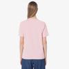 LacoSTe Women S baSic Crewneck ShorT Sleeve T ShirT [lighT Pink]