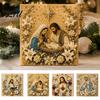 Feine Handwerkskunst Kunstsets DIY Jesus Perlen-Set, Diamantmalerei für Erwachsene, Christliche Mosaik Bunte Bastelmaterialien Bastel Christus Edelstein-Bastelarbeiten,
