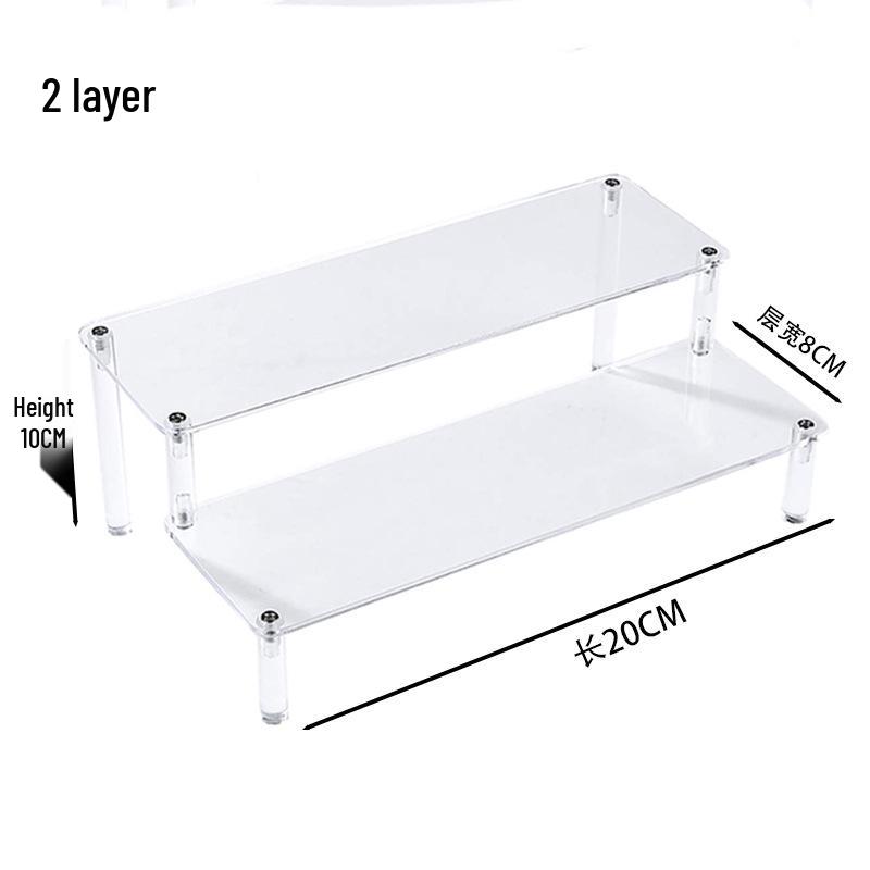 

Transparent Multi-layer Acrylic Display Stand for Figure Blind Boxes 3mm, Single Layer, 20cm