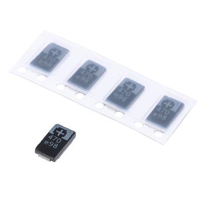 5 Stücke 2R5Tpe470M9 470 2,5 V 470Uf SMD Tantal-Kondensator