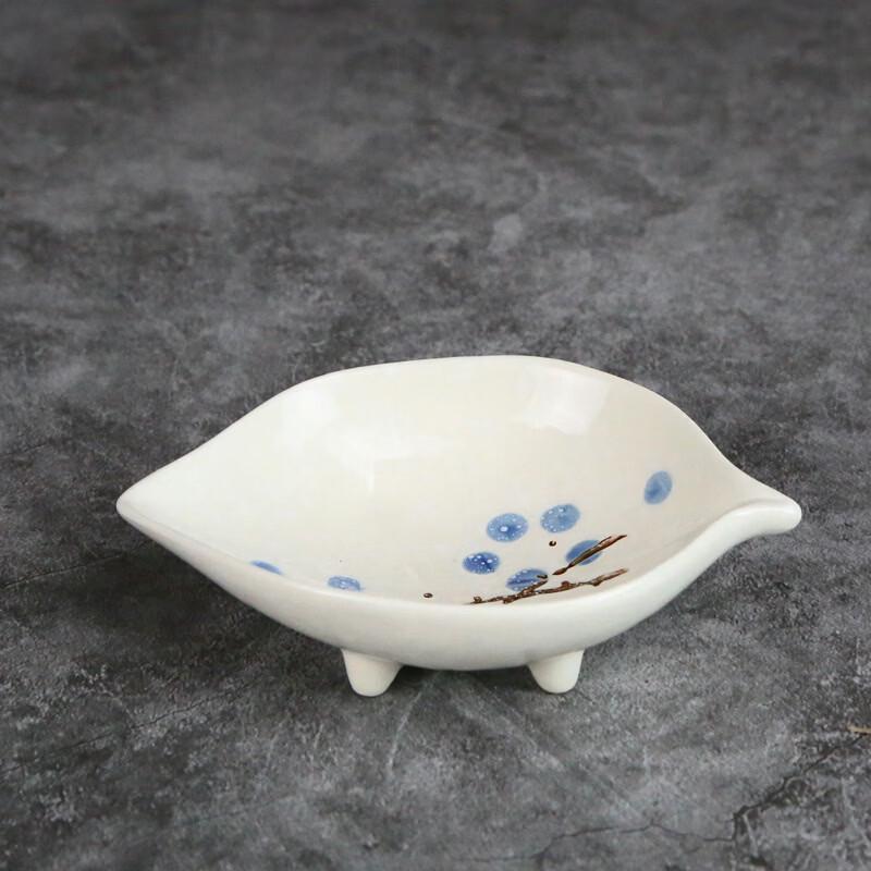 Japanese Underglaze Ceramic Dipping Sauce Dish Set