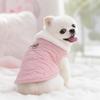 Windproof Dog Hiking Jacket Plush Dog Bodysuit Fashion Dog Vest Coat  Cat