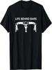 LIFE BEHIND BARS T-Shirt Lustiges Radfahrer Radfahren T-Shirt