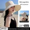 Versatile UV Protection Open-Top Shawl Sun Hat - Breathable & Fashionable with Neck Coverage