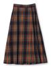 Cohen TR Check Pleated Skirt 76706000001 4530 ORANGE (45) S