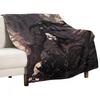 Black Rock Shooter Throw Blanket Softest Blanket Luxury Brand Blanket Flannels Blanket