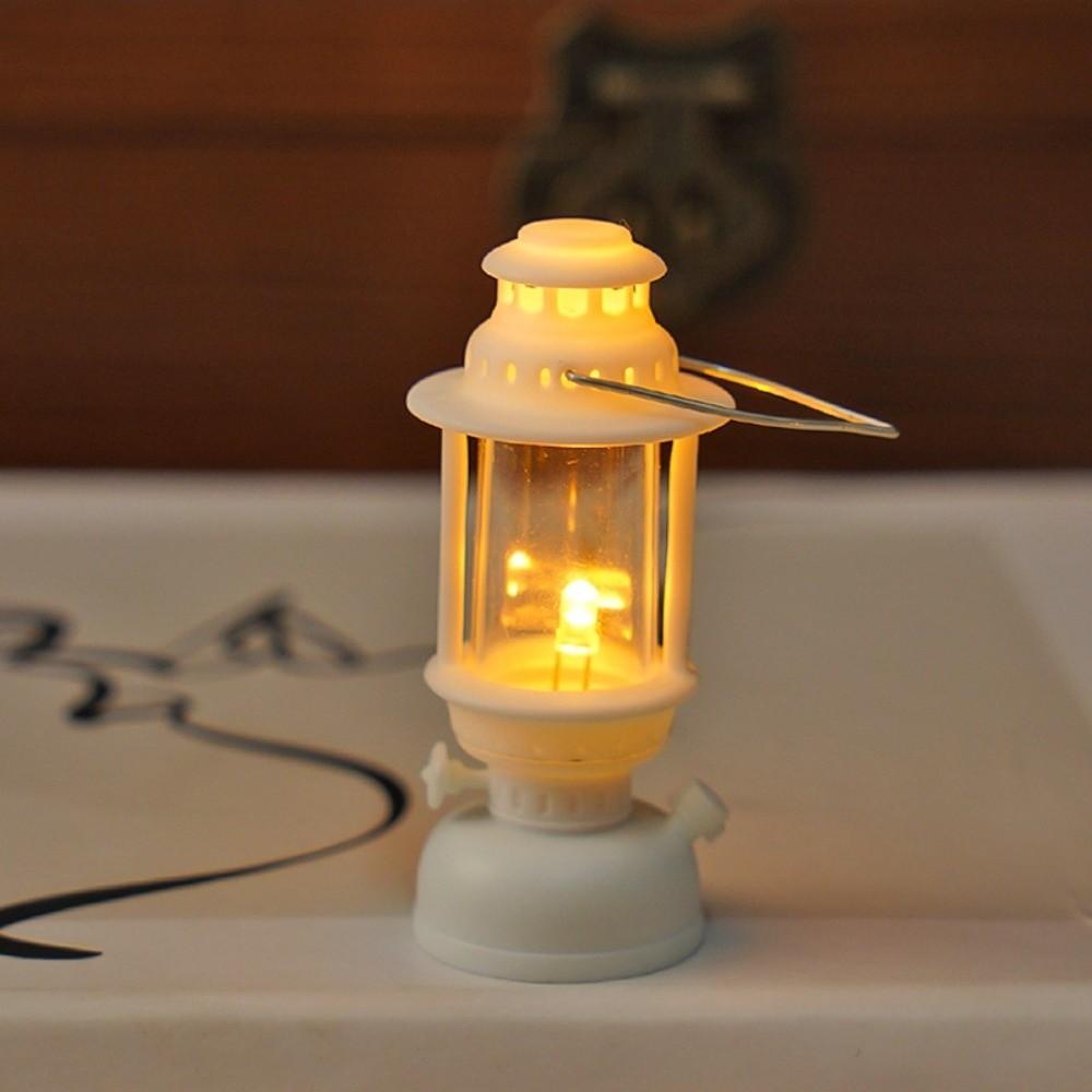 LED Lighting Retro LED Lantern Battery Powered Miniature Night Light  Imaginative Play