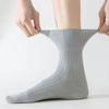 Lockere Socken für ältere Menschen, Socken für Frauen nach der Geburt, reine Baumwollsocken für Frühling und Herbst, weitmaschig, nicht einschnürend, gerüschte Mid-Calf-Socken