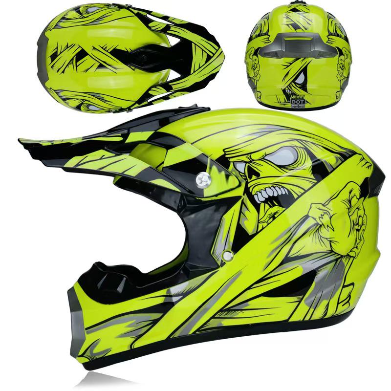 Men's Full Face All-Season Off-Road Helmet for Electric Vehicles and Mountain Bikes