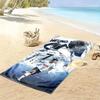 Tottenham Contingent Print Beach Towel, Large Soft Quick Dry Towel for Beach Camping Swimming