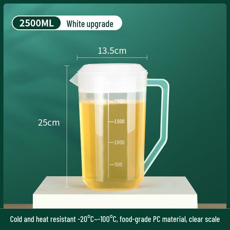 High-Temperature Plastic Cold Water & Tea Pitcher