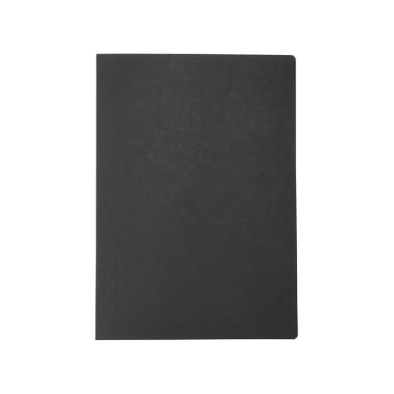 MUJI High-quality paper Notebook that opens flat Black A5 Horizontal ruled 80 sheets NAA42A8S
