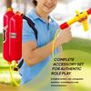 Firefighter Backpack Water Toy Pretend Play Outdoor Activity Tank Sprayer with