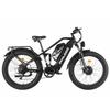 Electric Bicycle Philodo Jumbo 1500Wx2 Peak Motor 26" Fat Tire Full Suspension Electric  Bike For Adults 48V 46AH Dual Hydraulic Brake Max Load 150kg