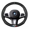 Car Carbon Fiber Suede Steering Wheel Cover For BMW M Power X3 X4 X5 X7 E36 E39 E46 E60 E65 E90 F10 F15 F20 F25 F30 G20 G30 G05