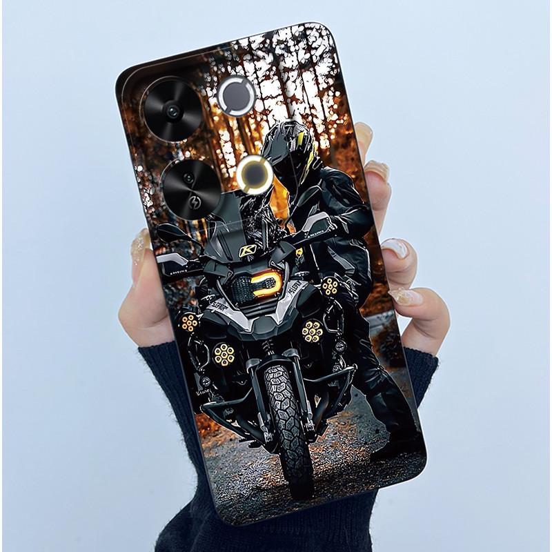 For Itel P65 P671L Etui Fashion Simplicity Oil Painting Floral Protective Phone Case For ItelP65 P 65 Coque Soft Silicone Covers
