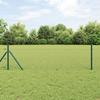vidaXL Hexagonal Fence Grey 0.4x50 M Steel 3352834