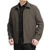 Men's Spring and Autumn Standing Collar Jacket Casual Large Size Business Jacket