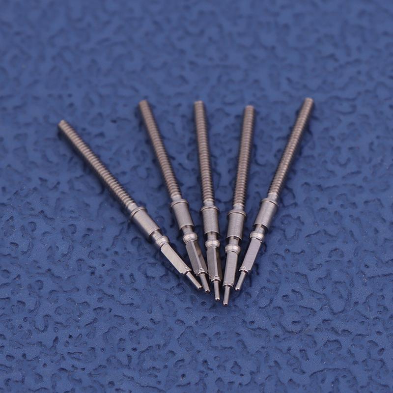 Kit 6 Pezzi Gambo Acciaio per Orologio Adatto Movimento Eta2824 2834 2836-2 2846 Gambo Corona Acciaio Gambo Orologio Ricambi Accessori