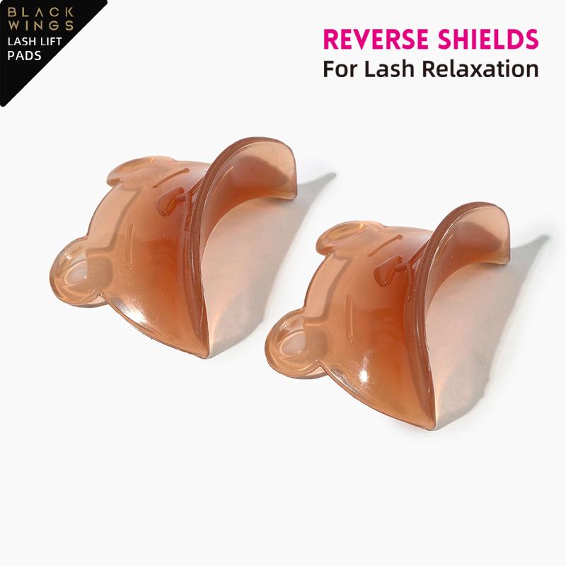 Lashlift Pads Blackwings Brown Bear Style Eyelash Removal Tool Keratin Eyelash Curling Surgery Mold for Eyelash Restoration and Softening Pad