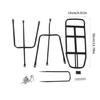 Mountain Bicycles Rear Seat Split Thickened Shelf Rear Luggage Cargo Rack Mountain Bike Shelf Hanger Cycling Bag Stand