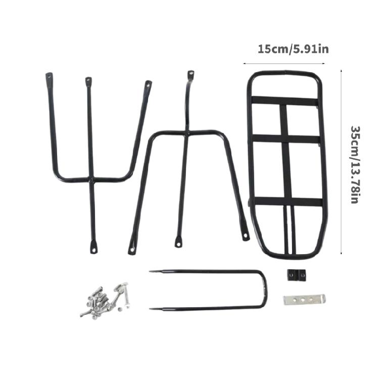 Mountain Bicycles Rear Seat Split Thickened Shelf Rear Luggage Cargo Rack Mountain Bike Shelf Hanger Cycling Bag Stand