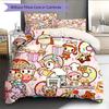 Tokidoki  Pattern Bedding Quilt Set  Home Decoration  Gift (1 * duvet cover + 2 * pillowcase  without core)