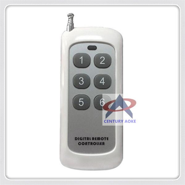 AK 1000m Six-Key Remote Control Transmitter (1527 Codec) No