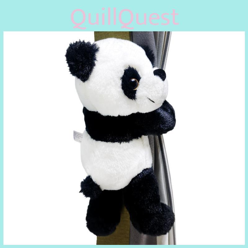 Plush Panda Window Curtain Tieback Decorative Hanging For Bedroom Decoration