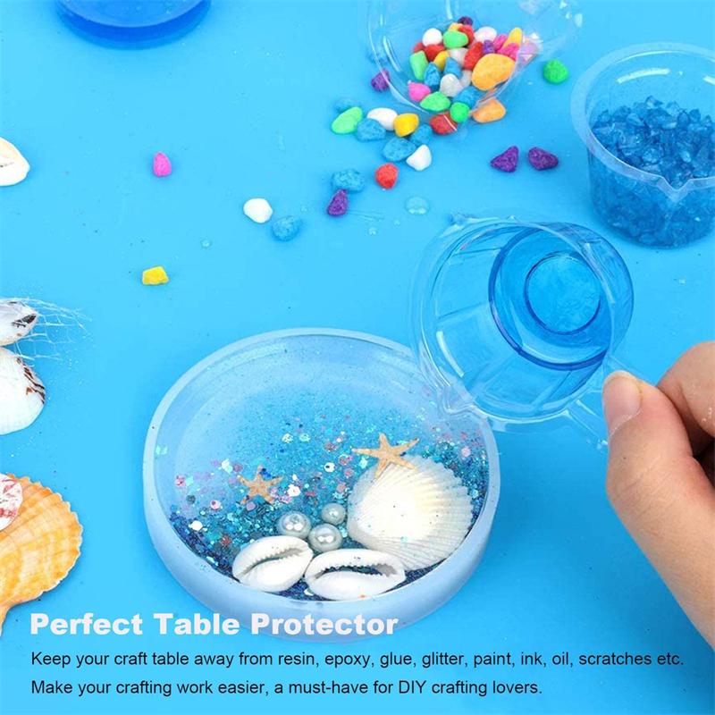 Silicone Pad Waterproof Placemat Table Mat Heat Insulation Countertop Protector Pad Anti-Skidding Washable Resin Pad For Kitchen