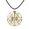 Nordic Jewelry Viking With Geometric Pendant And Electroplated Alloy For Gift For Travelers