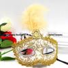 Feather Masquerade Mask for Halloween & Christmas Balls