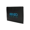 Kenzo Classic Tiger Head Embroidery Color Block Zip Closure Leather Clutch Men clutch Black F965PM322L49-99B