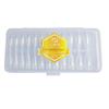 Dual-Use Seamless Transparent Frosted Nail Tips - Extendable Flat/Arc Design