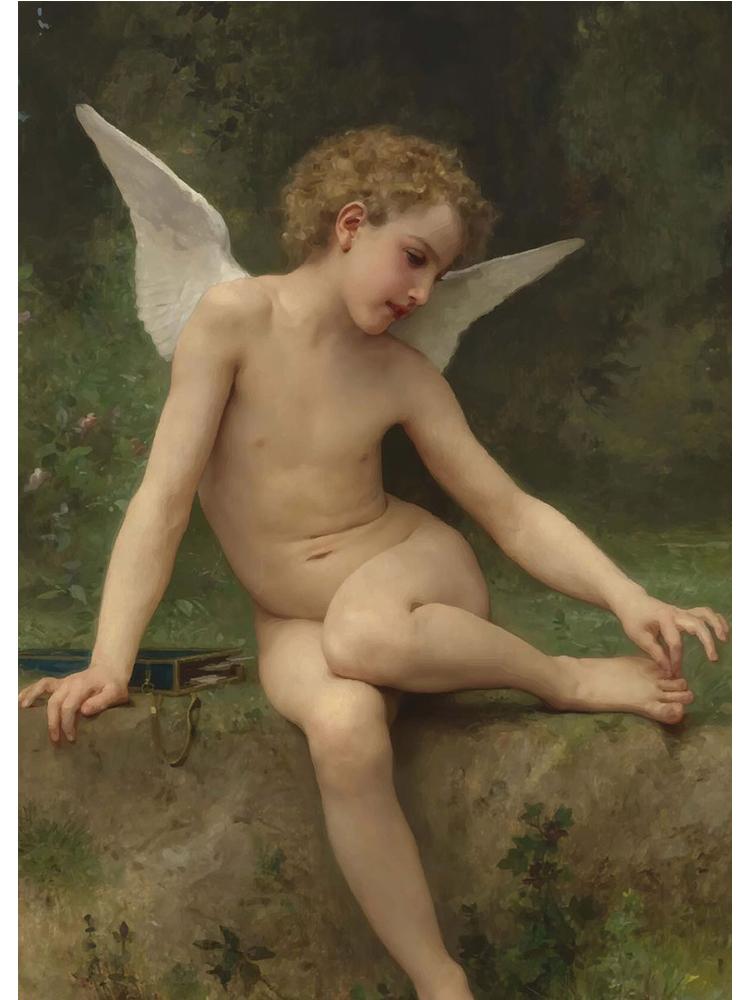 Artist William Bouguereau Classic Artwork Poster Canvas Oil Painting Woman Figure Wall Art For Living Room Home Decoration