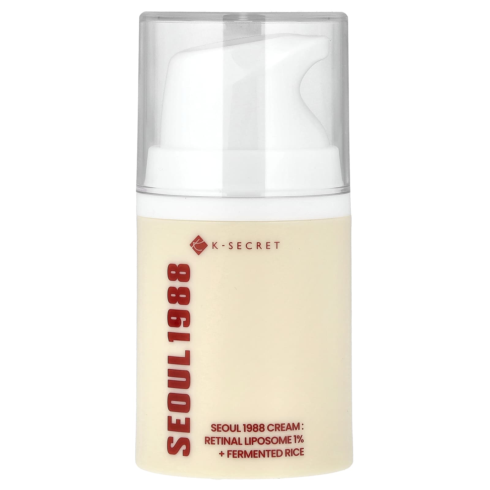 

K-Secret, Seoul 1988 Cream, Retinal Liposome 1% + Fermented Rice, 50ml (1.69 fl oz)