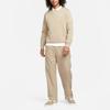 Nike Outlet NSW Club Fleece Einfarbiges Pullover Langarm-Sweatshirt Herren Sweatshirt Khaki 623459-247