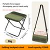 Folding Chair with Mesh Bag Crossbody Bag Outdoor Supplies with Storage Bag Oxford Fabric Waterproof Convenient To Carry
