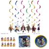 Impressive Demon Slayer Kids Birthday Party Decorations With Banners Balloons And Stickers