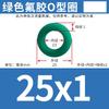 YiJieKai Green Fluororubber O-Ring Seal