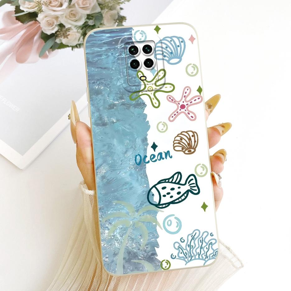 For Xiaomi Redmi Note 9 Pro Max Case Note 9S Cute Cat Cartoon Cover Shockproof Phone Case For Redmi Note 9 Pro Note9 S Soft Bags
