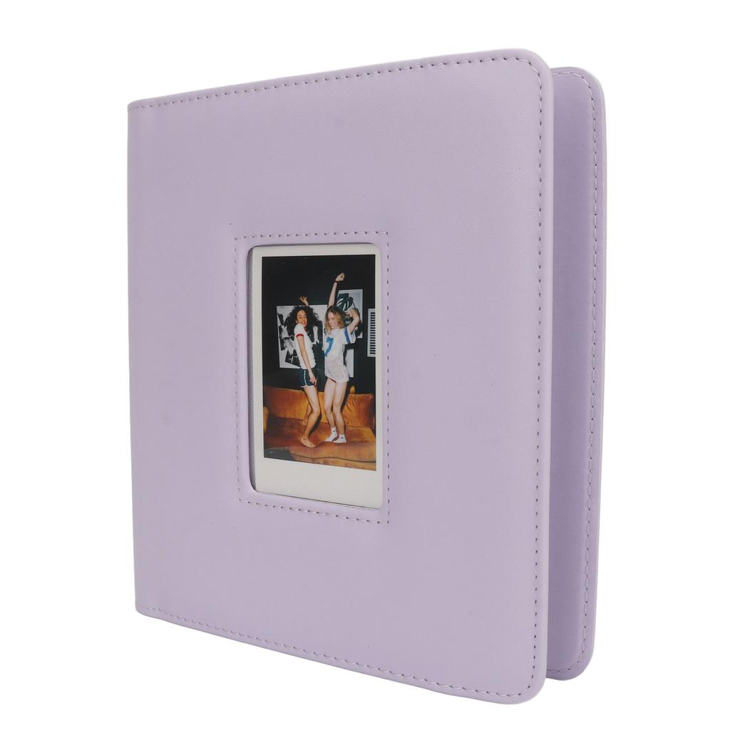 Instant Photo Album 288 Pockets 2x3 Photo Binder Window Cover PU Leather Picture Book for Mini 12