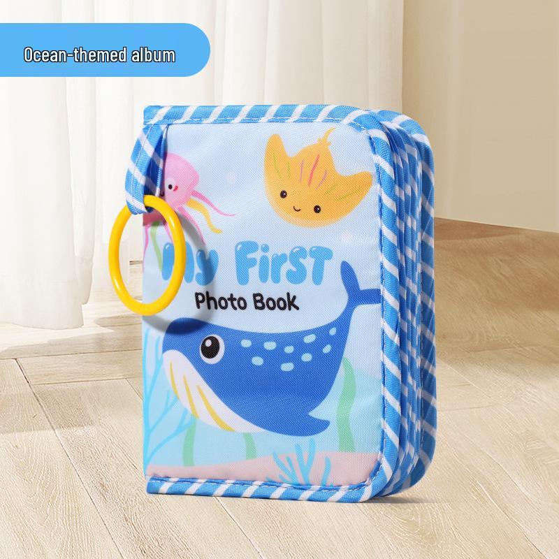 Baby Cloth Photo Album: Newborn Commemorative Book and Cloth Art Toy