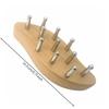 Wooden Gua Sha Comb with Steel Pins Relaxing Handheld for Adults, Body Massage, Home