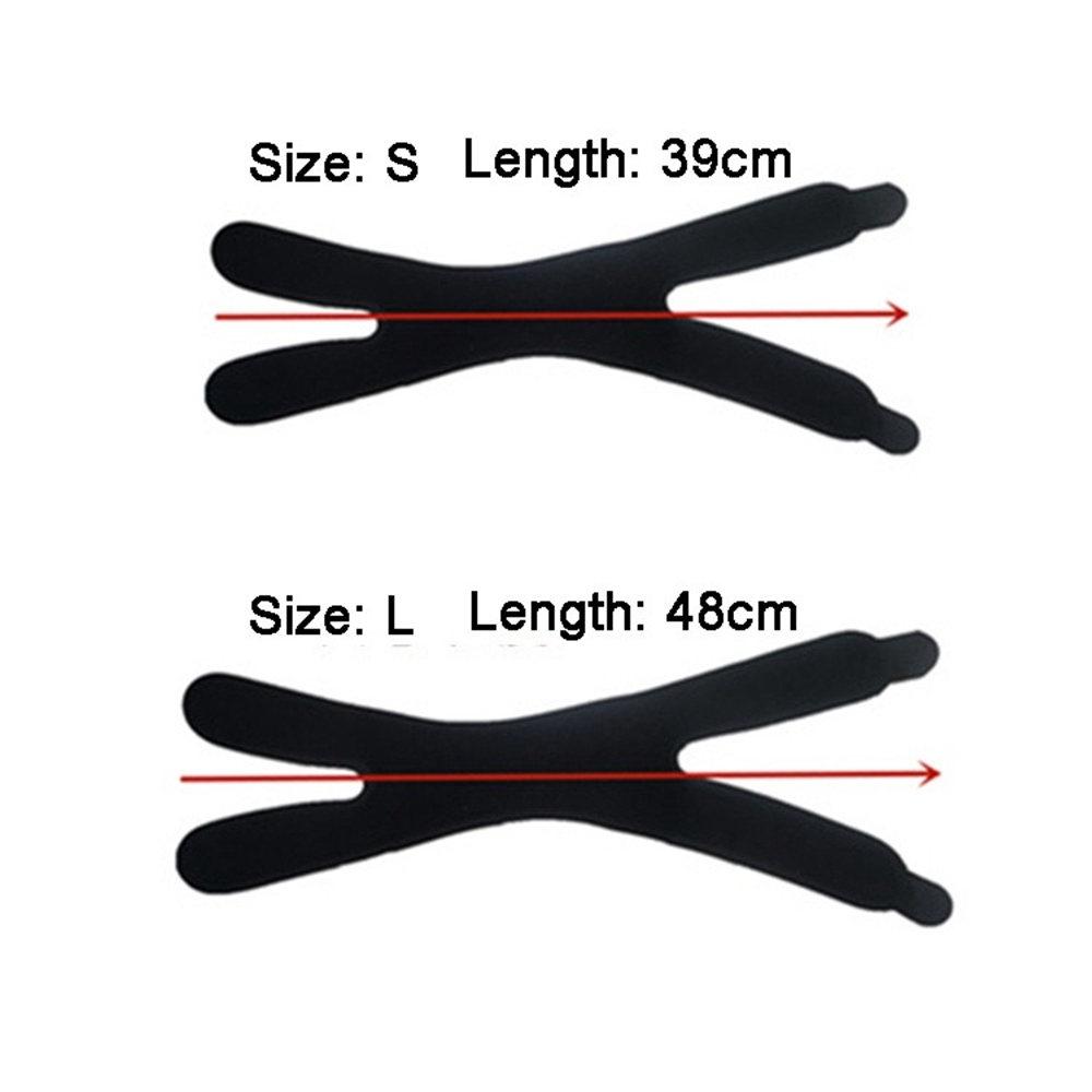 1 Stück Doppelte Kniescheibe Atmungsaktive Flexible Knieorthese Band Reduzieren Unterstützung Hilfe Fitness Muskelkater Schmerzpolster Übung Druck