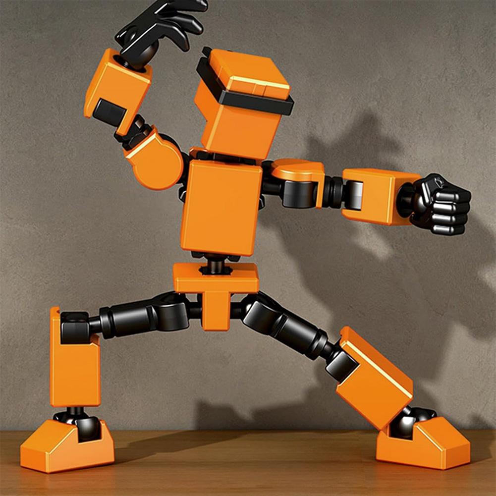 13 Mehrgelenkige Bewegliche Formwandler Roboter 3D Gedruckte Actionfiguren Bewegliche Roboter Spielzeug Vollkörper Mechanisches Schaufensterpuppen Dummy Spielzeug
