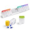 7 Day 1 Time a Day Removable Pill Box Large Capacity Travel Pill Case  for Elders